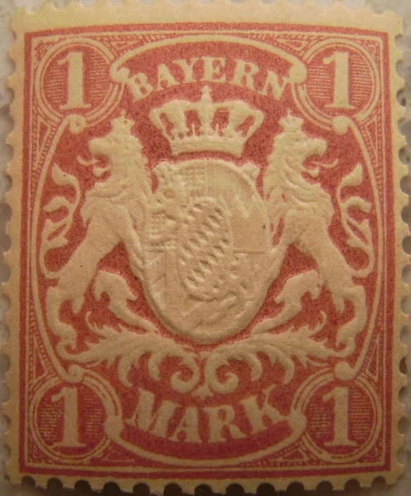 Briefmarke 1 Mark Hellrotpaint.jpg