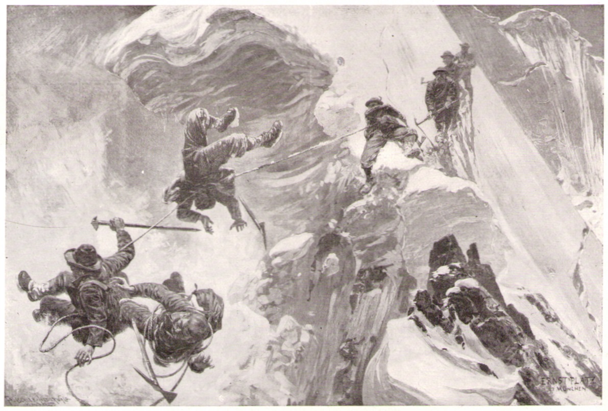 Ernst Platz - Durchbruch einer Schneewaechte 1897p.jpg