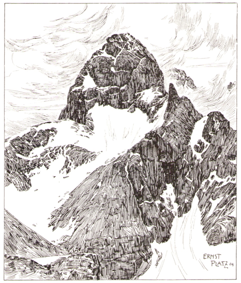 Ernst Platz - Trettachspitze von Norden 1904p.jpg