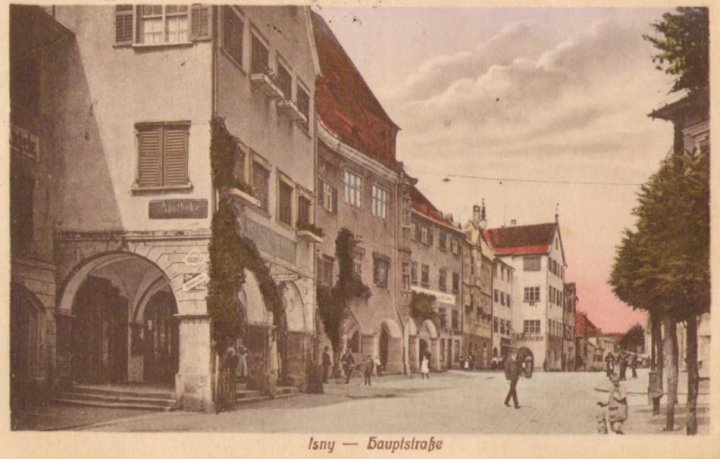 424_Isny Hauptstrasse um 1910paint.jpg