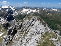 Schwere Bergtour - Sattelköpfle, Sattelkopf, Lärchwand, Glasfelderkopf, Kesselspitze, Fuchskarspitze (N)