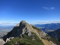 Brentenjoch (2.001m), Rossberg (1.945m) und Aggenstein (1.985m) über Hüttengrat