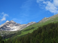 Pimig (2.406m), Schwarzer Kranz (2.494m), Gsteinsspitze (Fleischkopf; 2.472m)