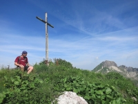 Schadona Rothorn (2.239m), Ross (2.226m) und Hochberg (2.324m)