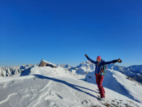 Von Pederü auf die Cima de Riciogogn (2.650m)