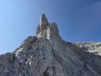 N-Grat Kleiner Drusenturm (2.754m), Mittlerer (2.782m) und Großer Drusenturm (2.830m)