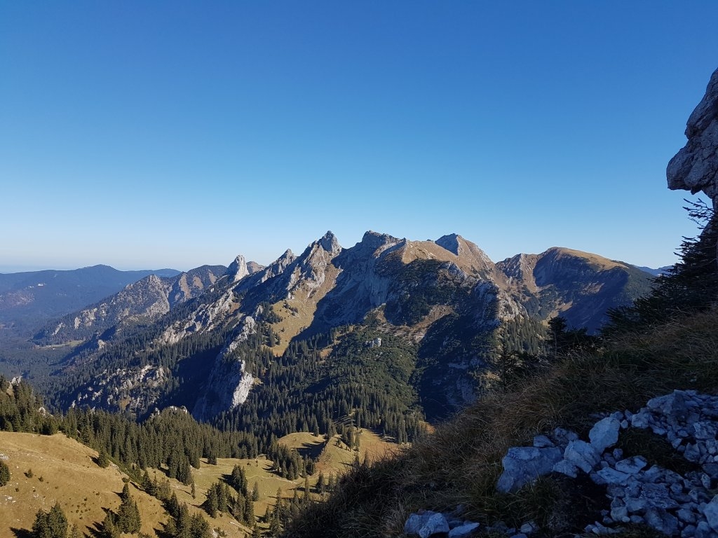 Niederstraußenberg, Ahornspitze, Straußbergköpfle und Hoher Straußberg