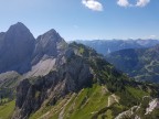 Schartschrofen, Hallerschrofen und Läuferspitze