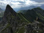 Gamsfuß, Älpelekopf, Heiterberg, Weißer Schrofen, Höferspitze