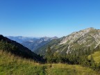 Weitalpspitze, Hochplatte, Krähe und Hochblasse