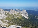 Weitalpspitze, Hochplatte, Krähe und Hochblasse