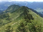 Sererfalben, Pfrondhorn, Falvkopf, Grenzspitze, Löffelspitze