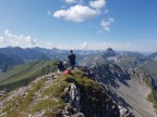 Engelspitze, Seelakopf, Schlierekopf und Rudigerkopf