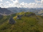 Engelspitze, Seelakopf, Schlierekopf und Rudigerkopf