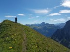 Toblermannskopf, Hörnlekopf, Hörnle und Ruchwannekopf