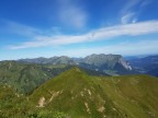 Toblermannskopf, Hörnlekopf, Hörnle und Ruchwannekopf