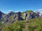 Toblermannskopf, Hörnlekopf, Hörnle und Ruchwannekopf