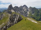 Toblermannskopf, Hörnlekopf, Hörnle und Ruchwannekopf