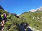 Steinschartenkopf, Bockkarkopf, Hochfrottspitze, Mädelegabel