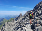 Steinschartenkopf, Bockkarkopf, Hochfrottspitze, Mädelegabel