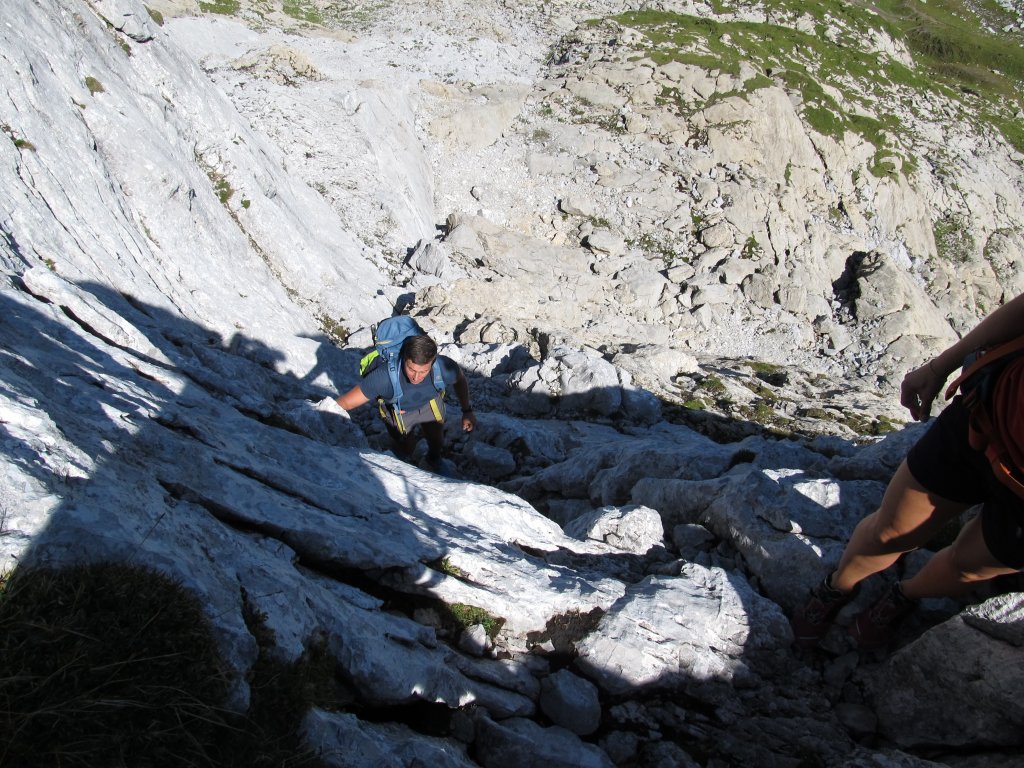 Überschreitung Drusenfluh