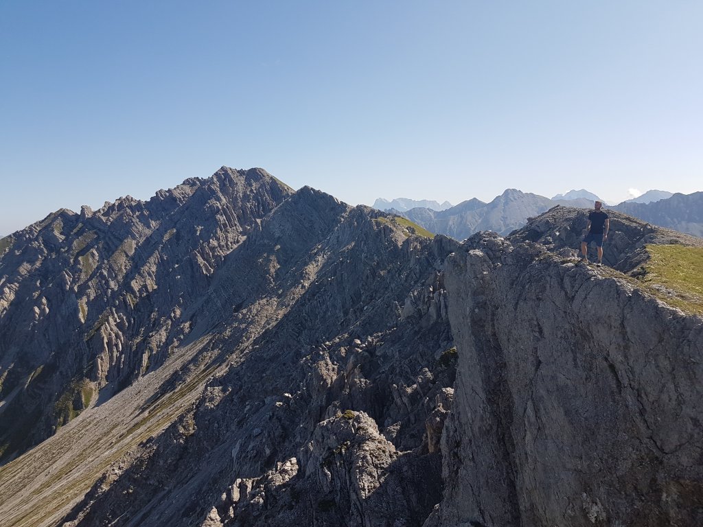 Engelspitze, Seelakopf, Schlierekopf und Rudigerkopf
