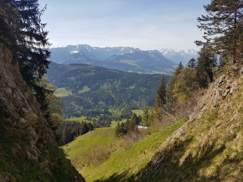 Freggelstein, Grünten, Stuhlwand