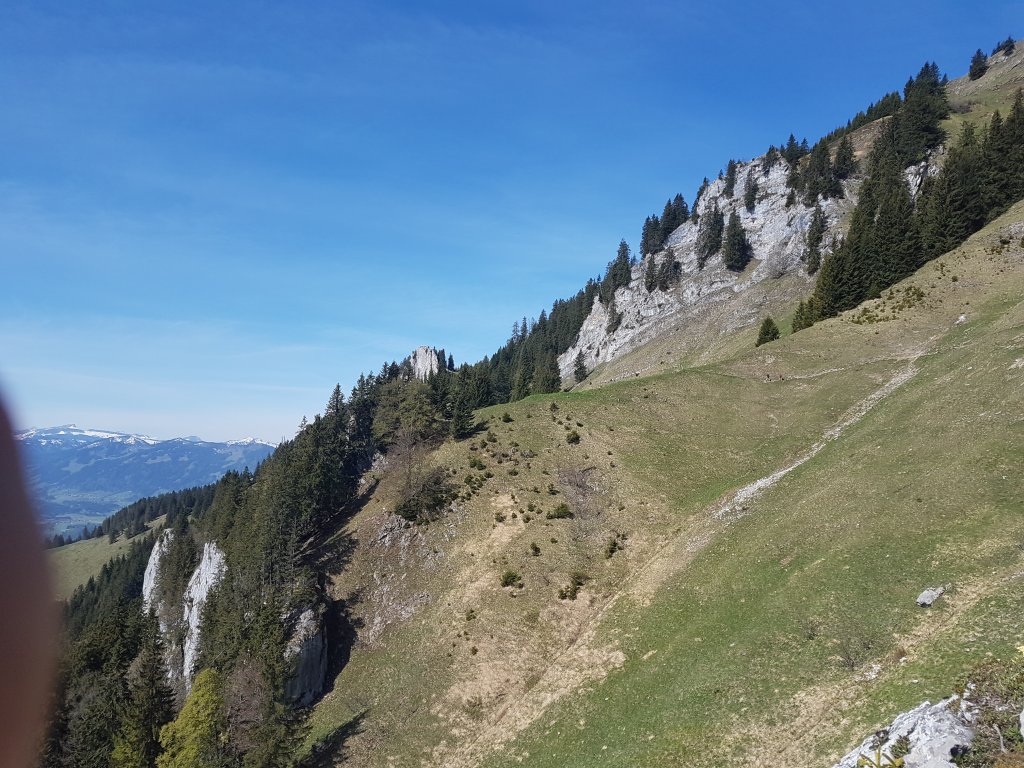 Freggelstein, Grünten, Stuhlwand