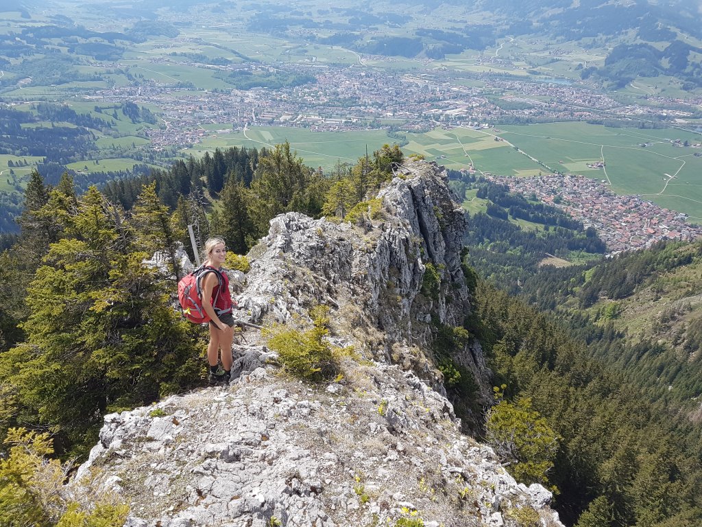 Freggelstein, Grünten, Stuhlwand
