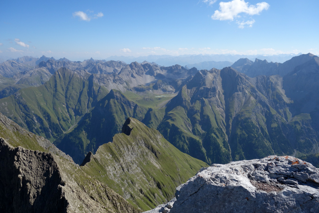 Freispitze, Rotspitze, Rotplatte