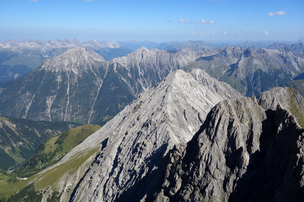Freispitze, Rotspitze, Rotplatte