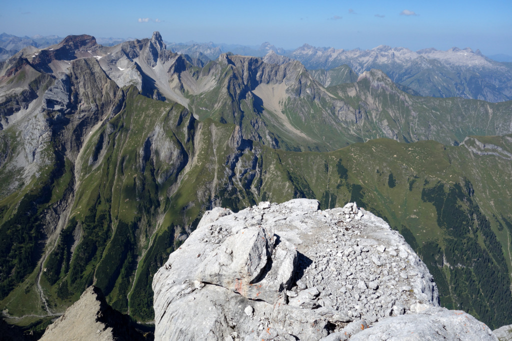 Freispitze, Rotspitze, Rotplatte