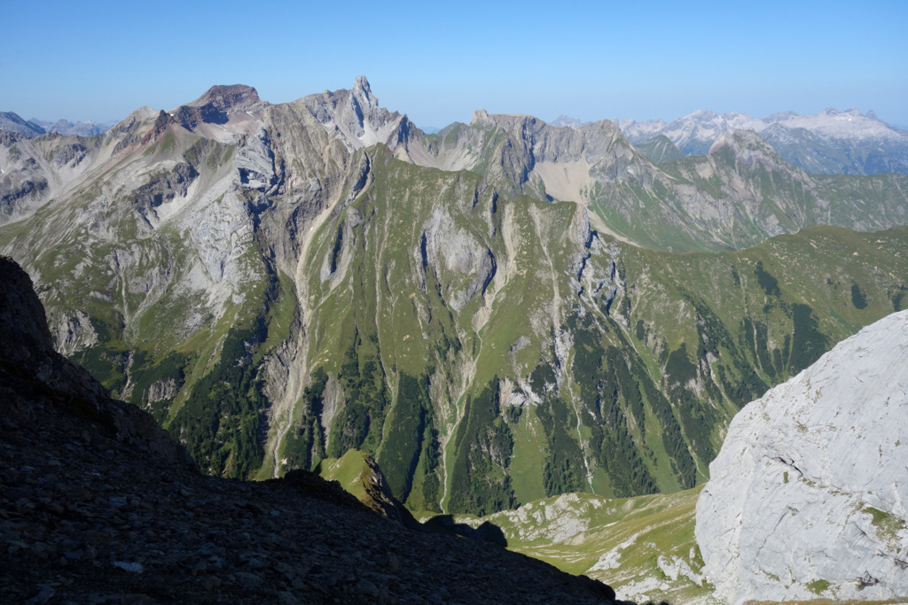 Freispitze, Rotspitze, Rotplatte