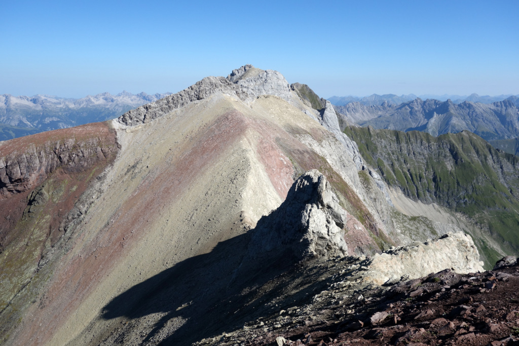 Freispitze, Rotspitze, Rotplatte