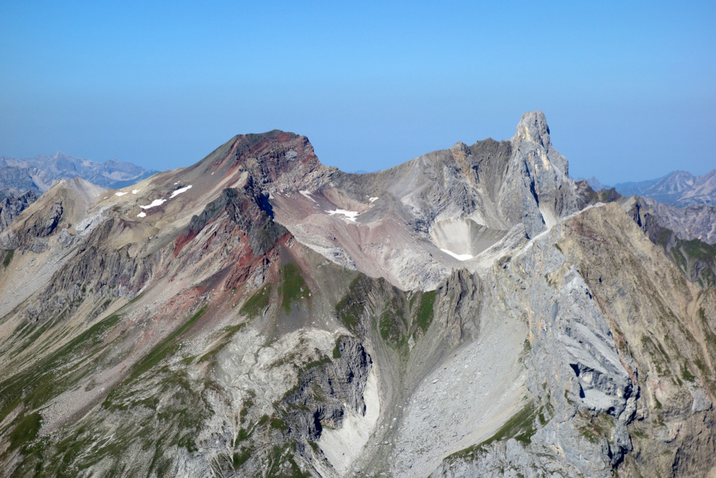 Freispitze, Rotspitze, Rotplatte