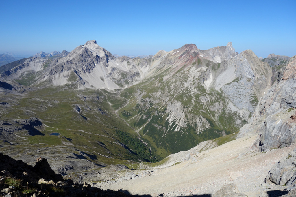 Freispitze, Rotspitze, Rotplatte