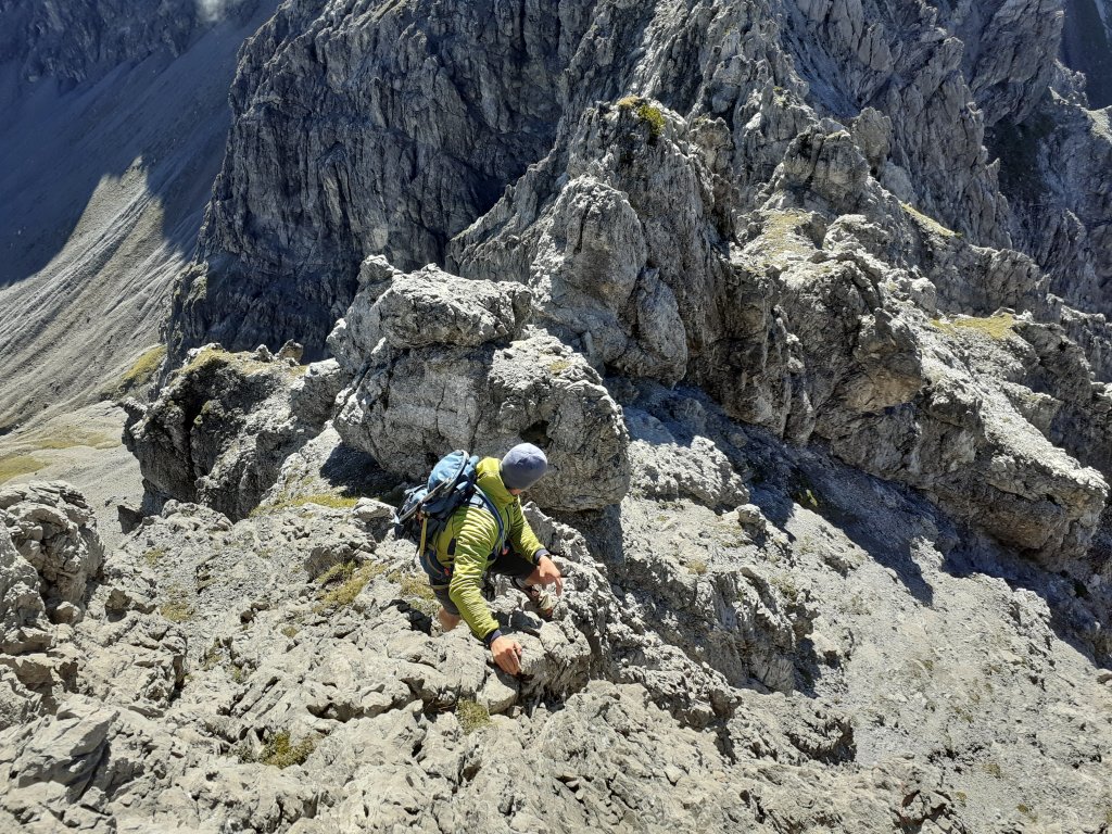 Kaminlochköpfe und Kreuzjoche