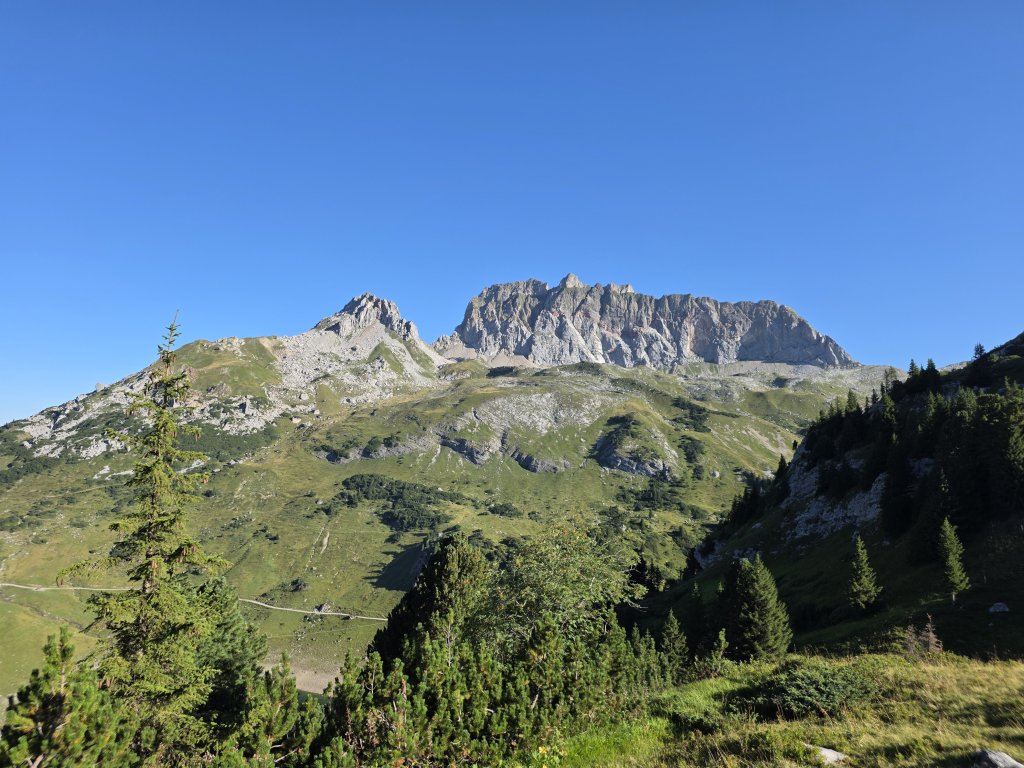 Pöngertlekopf, Pfaffeneck, Gehrengrat