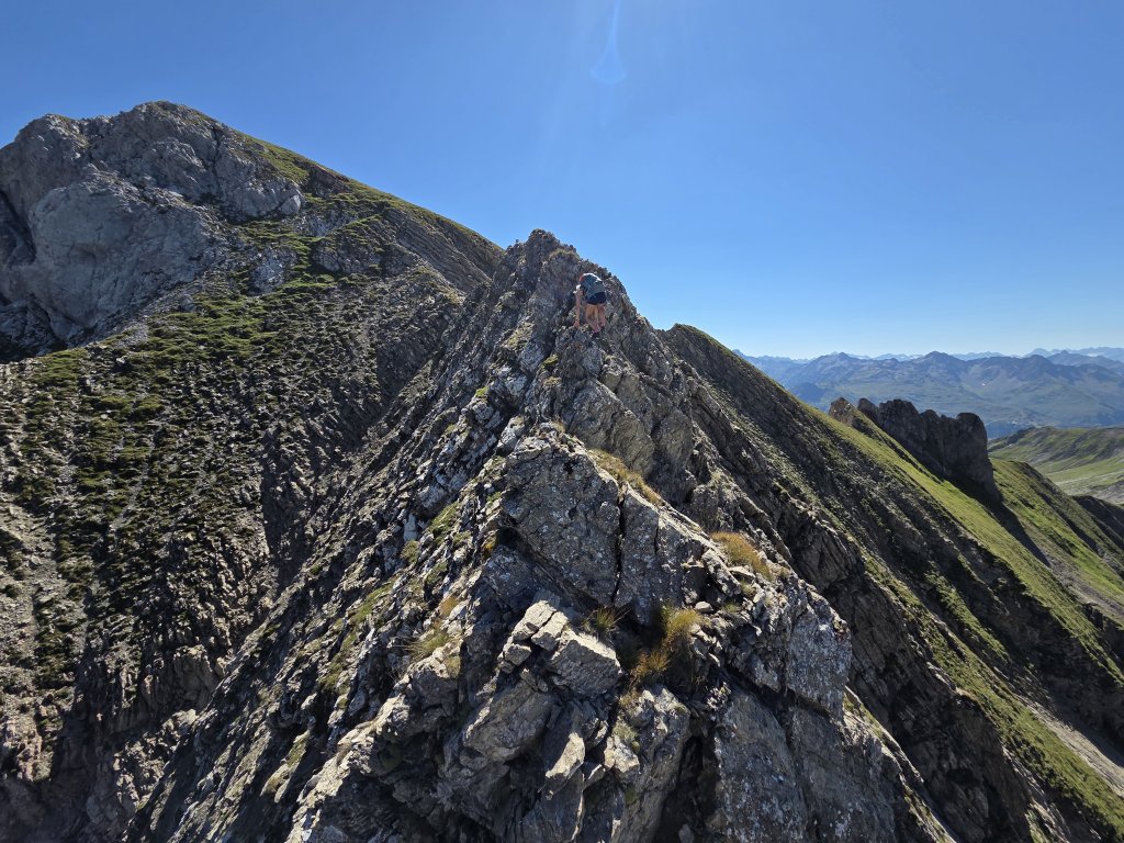 Pöngertlekopf, Pfaffeneck, Gehrengrat