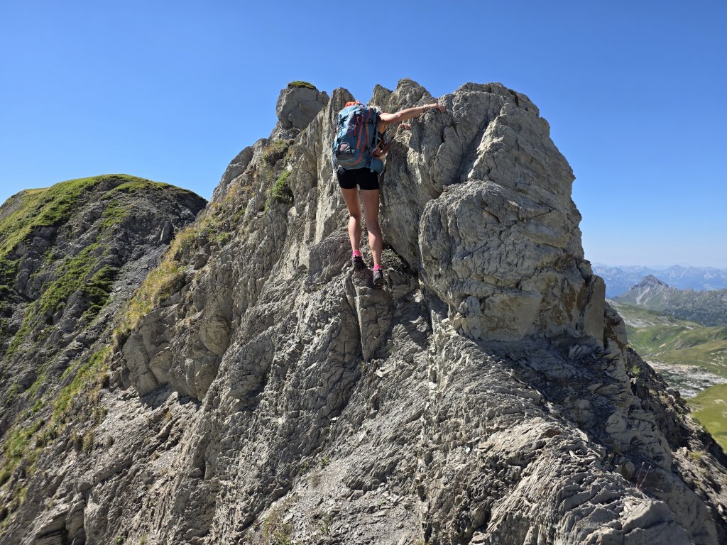 Pöngertlekopf, Pfaffeneck, Gehrengrat